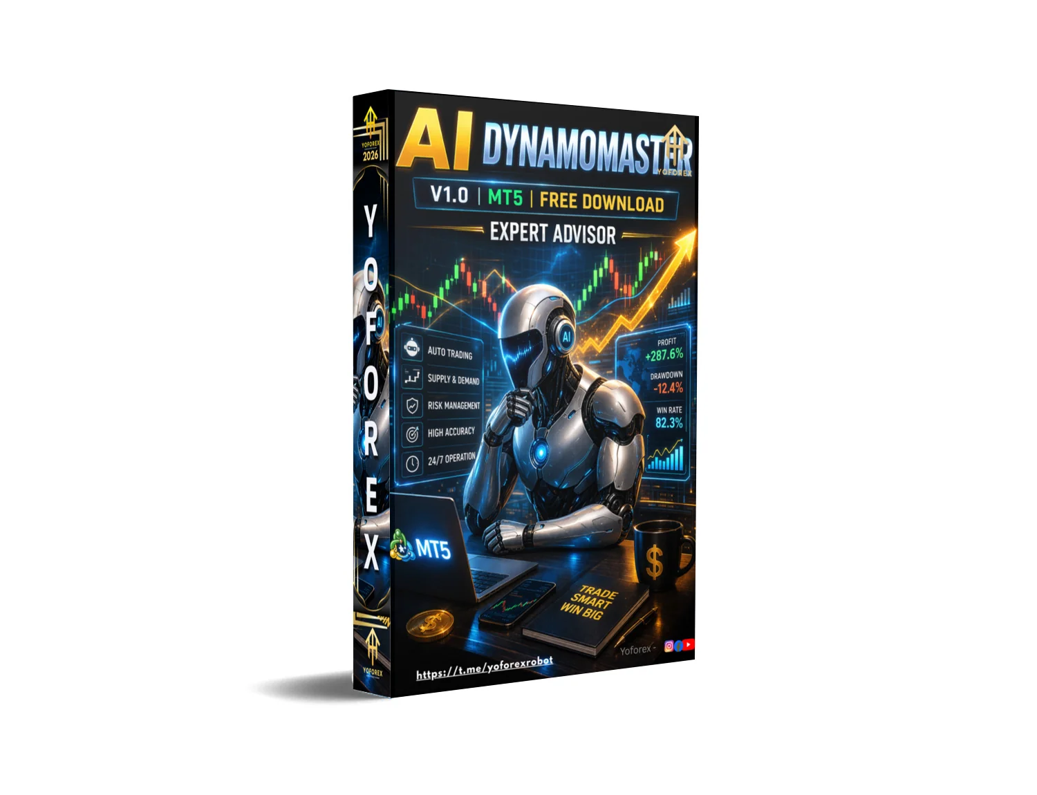 Explode Your Forex Profits TODAY: AI DYNAMOMASTER MT5 EA Unleashed!