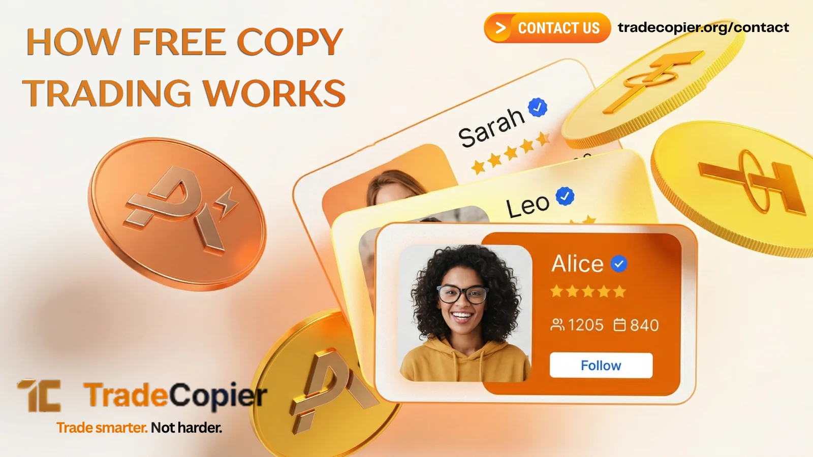 Free Copy Trading on TradeCopier.org trade copier guide