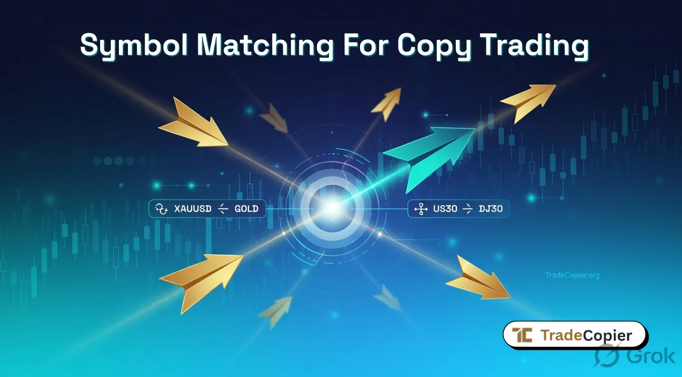 Copy Trading Symbol Matching at TradeCopier.org trade copier guide