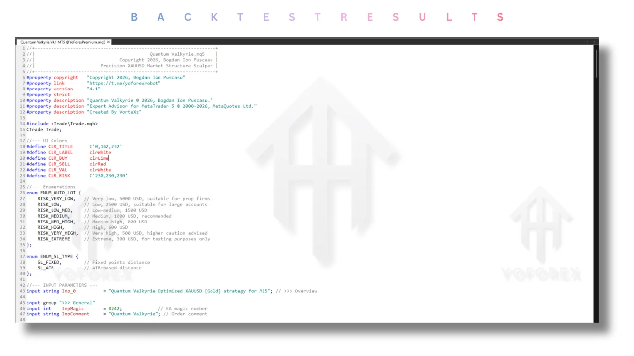 Quantum Valkyrie Source Code V4.0 MT5