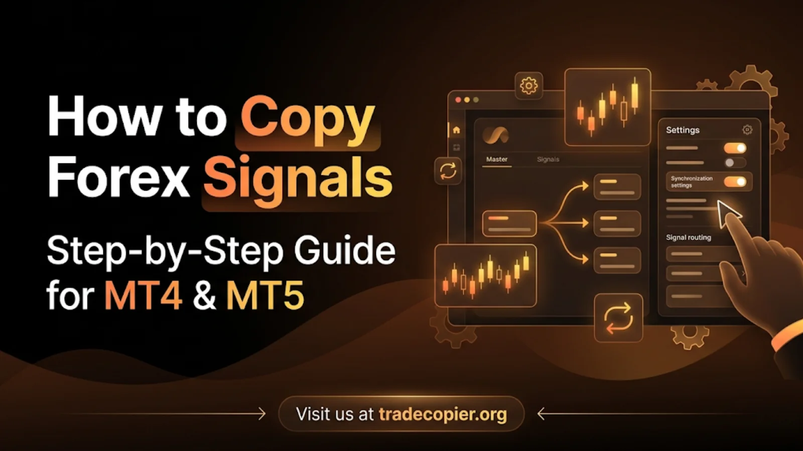 Guide: How to Copy MT4/MT5 Forex Signals trade copier guide