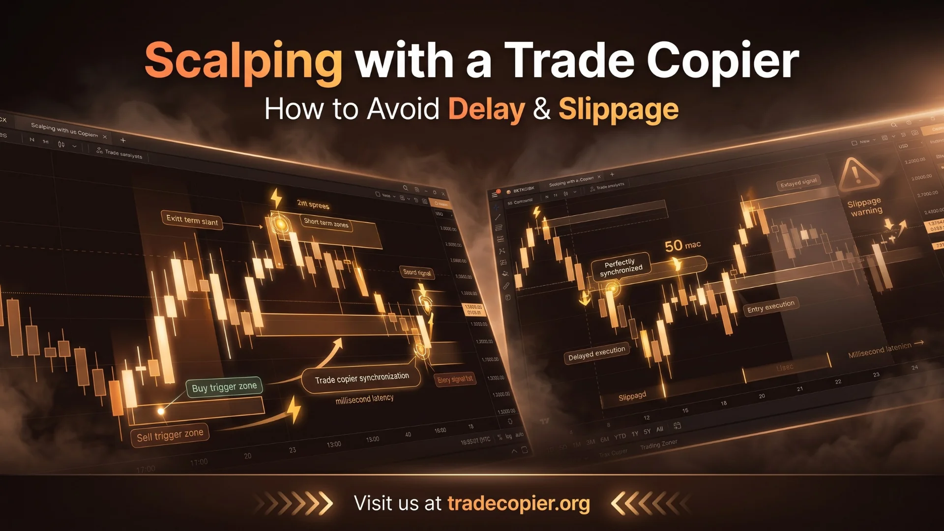 How to Avoid Trade Copier Delay & Slippage With Scalping