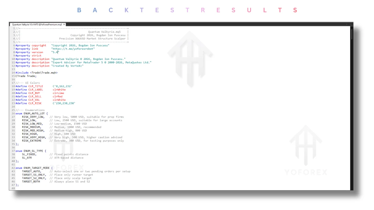 Quantum Valkyrie Source Code V5.4 MT5