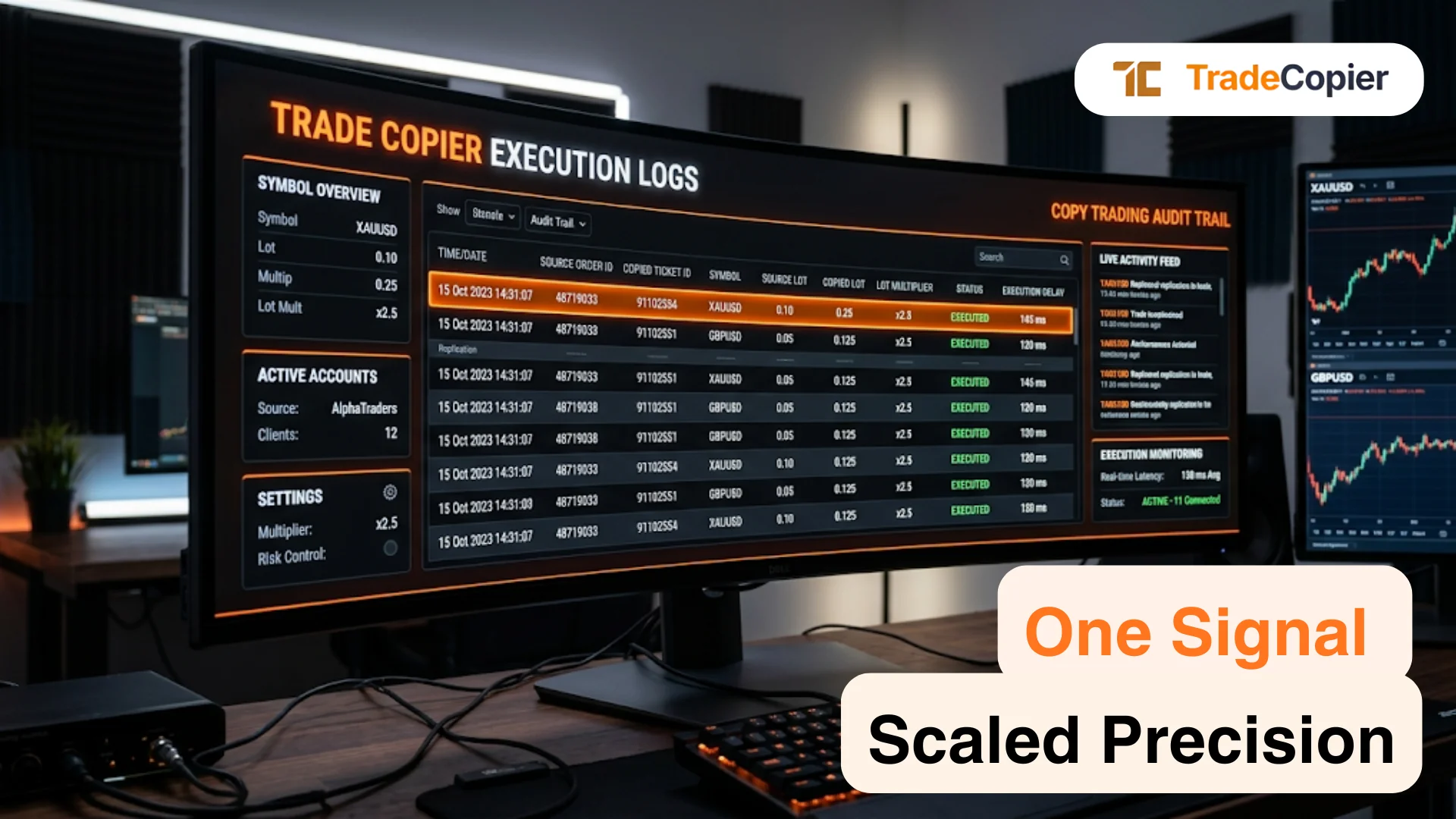 Trade Copier Execution Logs trade copier guide