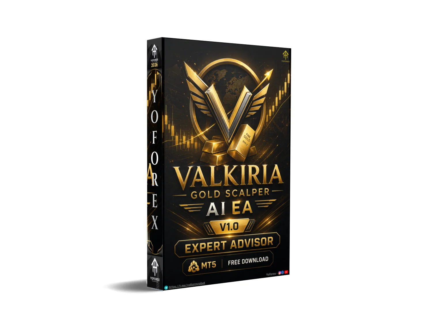 hero: MetaTrader 5 gold XAUUSD chart illustrating automated scalping EA evaluation and risk-control checklist for Valkiria Gold Scalper.