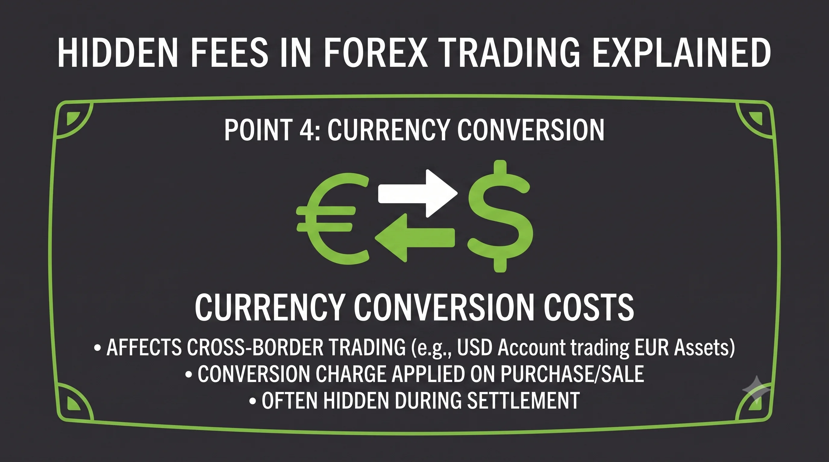 Forex trading conversion fees