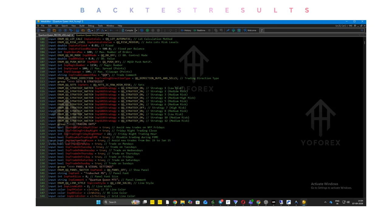 quantum queen x source code v4.4 MT5: practical guide for informational searches illustration