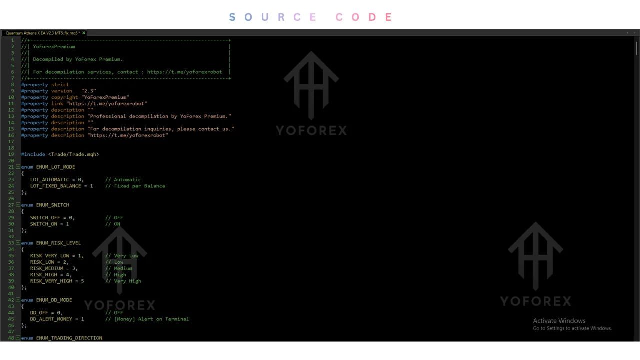 Introducion Traders looking to buy an MT5 EA source code usually want more than a product name. They want to know what the system does, what strategy it follows, which market it is designed for, how much control they can have over the code, and whether it fits their trading setup. Quantum Athena X Source Code V2.3 MT5 is positioned as the source-code version of the Quantum Athena X trading system. The currently listed Quantum Athena X V2.3 product is a MetaTrader 5 Expert Advisor focused specifi illustration