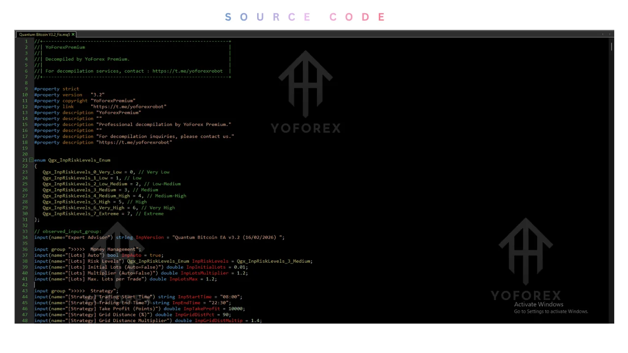 quantum bitcoin source code v3.2 MT5: practical guide for informational searches illustration