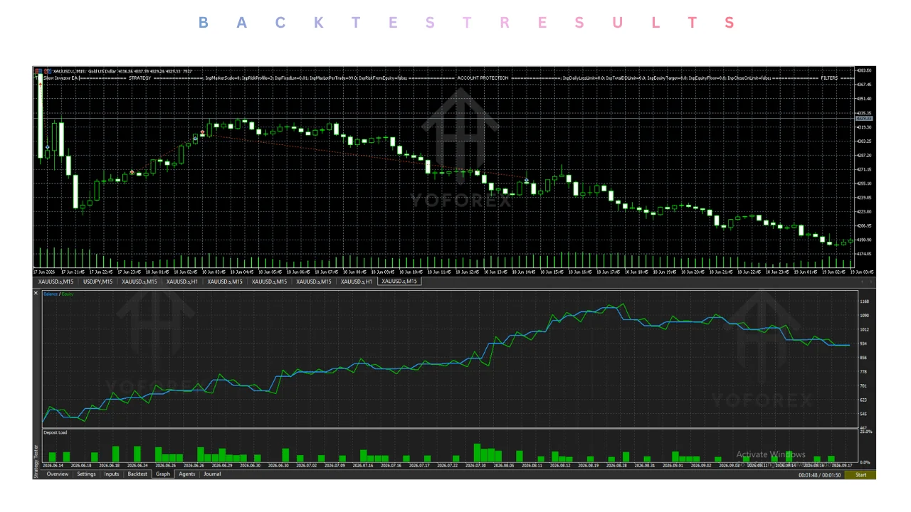 Introduction Many traders want consistent execution on XAUUSD but cannot monitor charts around the clock. Manual trading often leads to missed entries, inconsistent position sizing, or emotional decisions during volatile Gold moves. Automated systems can help—but only if they use predefined risk, avoid uncontrolled averaging, and operate within clear rules. The Silent Investor EA V1.50 MT5 is a fully automated Expert Advisor built specifically for XAUUSD on the M15 timeframe. It runs three indep illustration