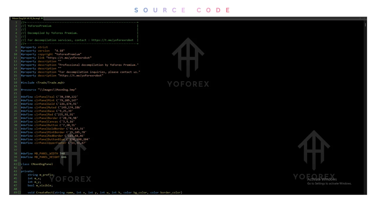 moondog source code v4.18 MT5: practical guide for informational searches illustration