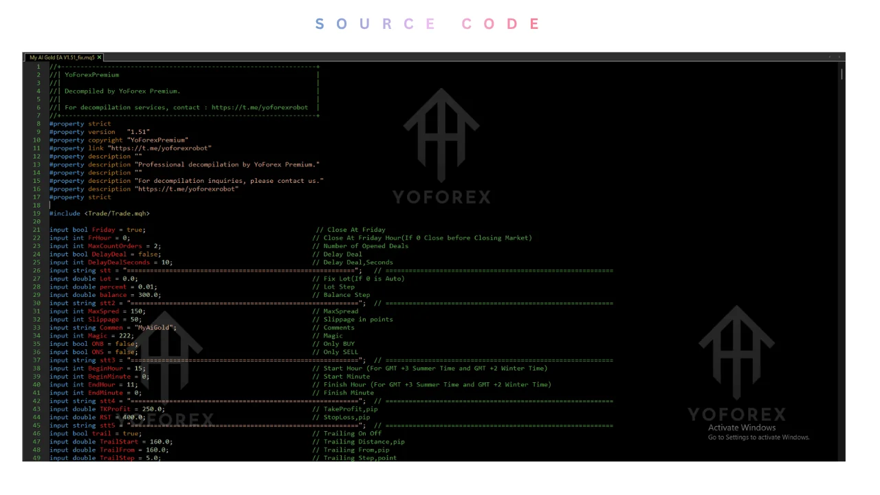 my ai gold source code v1.51 mq5: practical guide for informational searches illustration