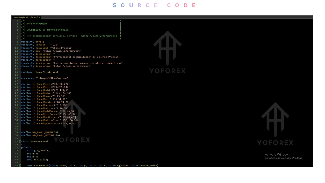 moondog source code v4.21 mq5: practical guide for informational searches illustration
